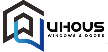 Uhous official brand logo for aluminum windows and doors