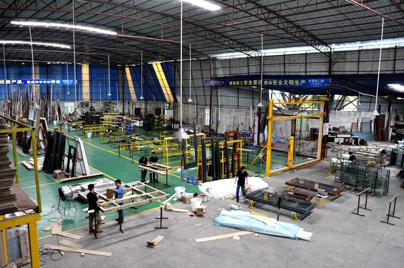 Interior view of Uhous manufacturing facility in Foshan
